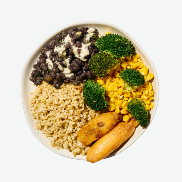 Cuban Style Black Beans with Mojo Sauce