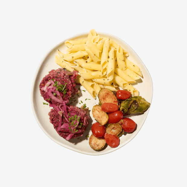 Beet Veggie Cake Mushroom Marsala