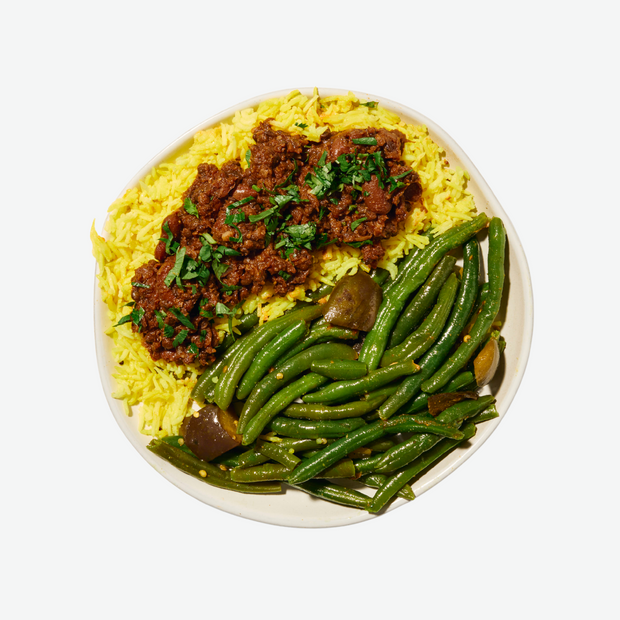 Indian-Style Dal Makhani & Basmati Rice Bowl