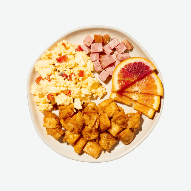 The Denver Scramble with Breakfast Ham