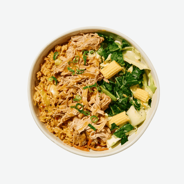Korean Style Pork Fried Rice Bowl