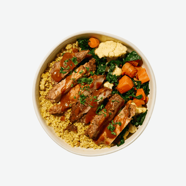 Moroccan Style Chicken & Quinoa Bowl