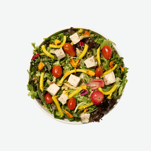 Roasted Chicken Salad with Sweet Allspice Vinaigrette