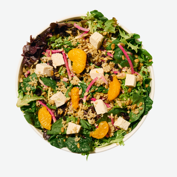 Roasted Turkey & Quinoa Bowl with Citrus Vinaigrette