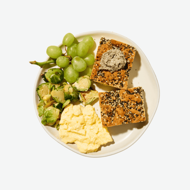 Rosemary Breakfast Bread with Mushroom Cashew Spread