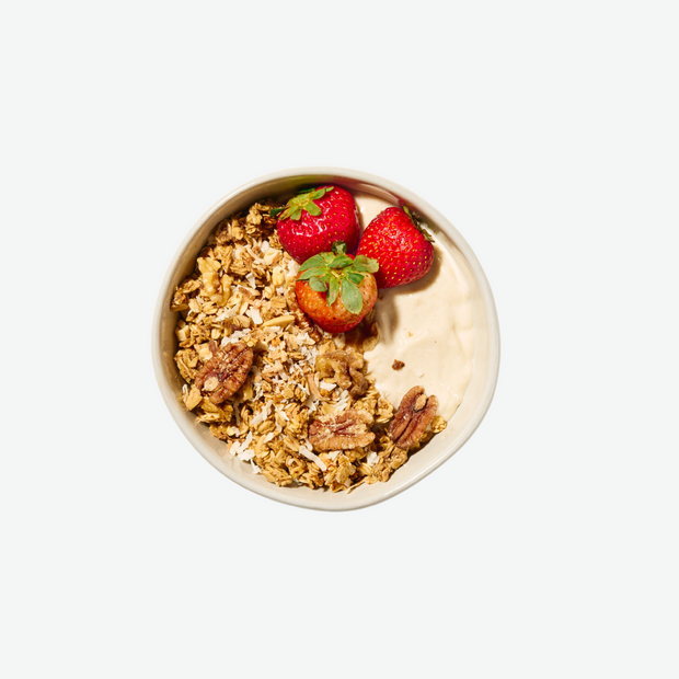 Granola Bowl with Passion Fruit 'Yogurt'